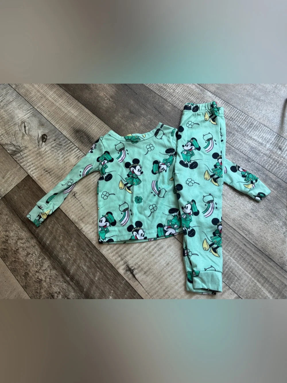 Disney Mickey Mouse Pajama Set - Mint